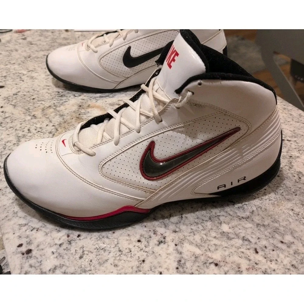 Nike Air‎ Flight Scorer White Sz 13 Mens 386239-101 GUC 2010